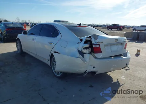 2007 Lexus Ls 460 L из США, поврежденный, VIN JTHGL46F175018799